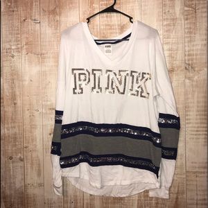 vs pink long sleeve